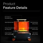 asmoke as350 portable wood pellet grill cyder black Pellet grill with labelled feature details