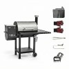 v642 asmoke as660n 2 wood pellet grill silver 202602241551 00.jpg Pellet smoker grill with barbecue accessories set