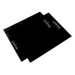 v642 asmoke premium copper black grill mat 202508121320 00.jpg Two black ASMOKE barbecue grill mats overlapping