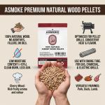 Asmoke cherry wood pellets for pellet grills
