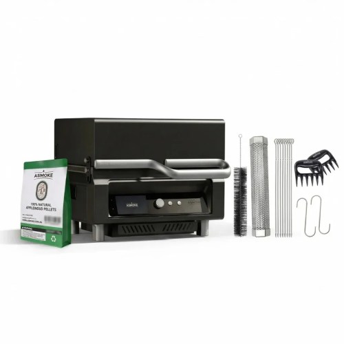 v642 xfas ess grl mclsmtms ap5lb 00.webp Portable ASmoke pellet grill with accessories