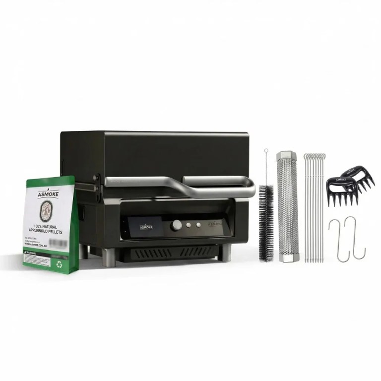 v642 xfas ess grl mclsmtms ap5lb 00.webp Portable ASmoke pellet grill with accessories