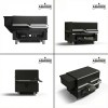 Black ASMOKE compact barbecue grill smoker