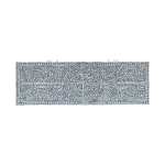 mother of pearl hand made swish sideboard Intricate floral inlay panel on dark wood