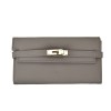 v888 elosung27154 202504281546 00.jpg Grey leather wallet with gold clasp