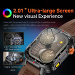 Smartwatch with 2.01-inch ultra-large HD display