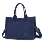 v888 elosung48947 00.jpg Navy canvas tote bag with shoulder strap