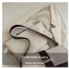 black fashion retro crossbody bag french chic small shoulder bag women’s baguette underarm bag Beige coat and handbag with brown strap