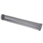 silver over sink draining rack with anti slip grips Stainless steel tube bundle heat exchanger element