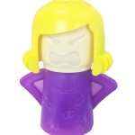 3 pcs mad mama microwave cleaner – bpa free steam cleaning (assorted colors) Angry cartoon girl toy with yellow hair