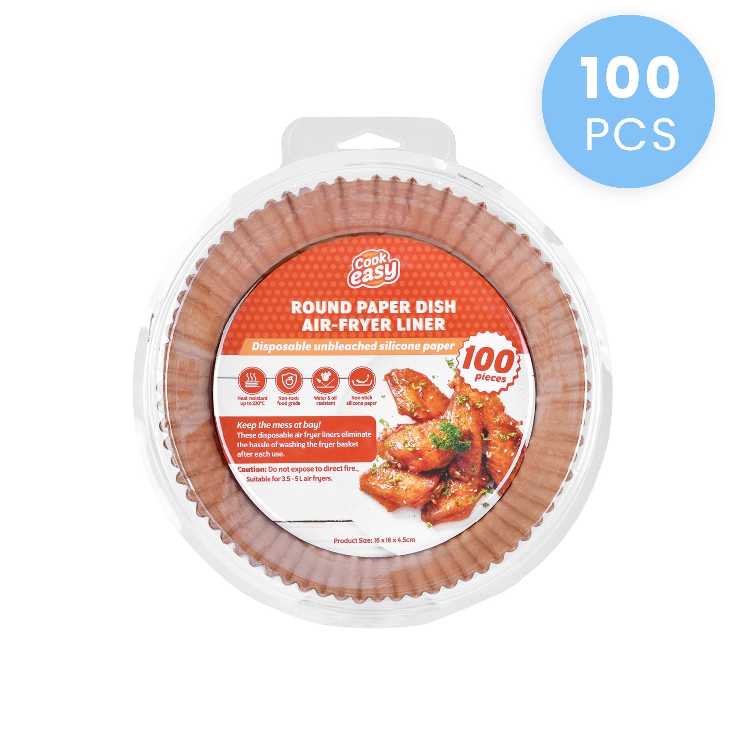 v915 ku0329 202509250904 00.jpg 100-piece round air fryer paper liners pack