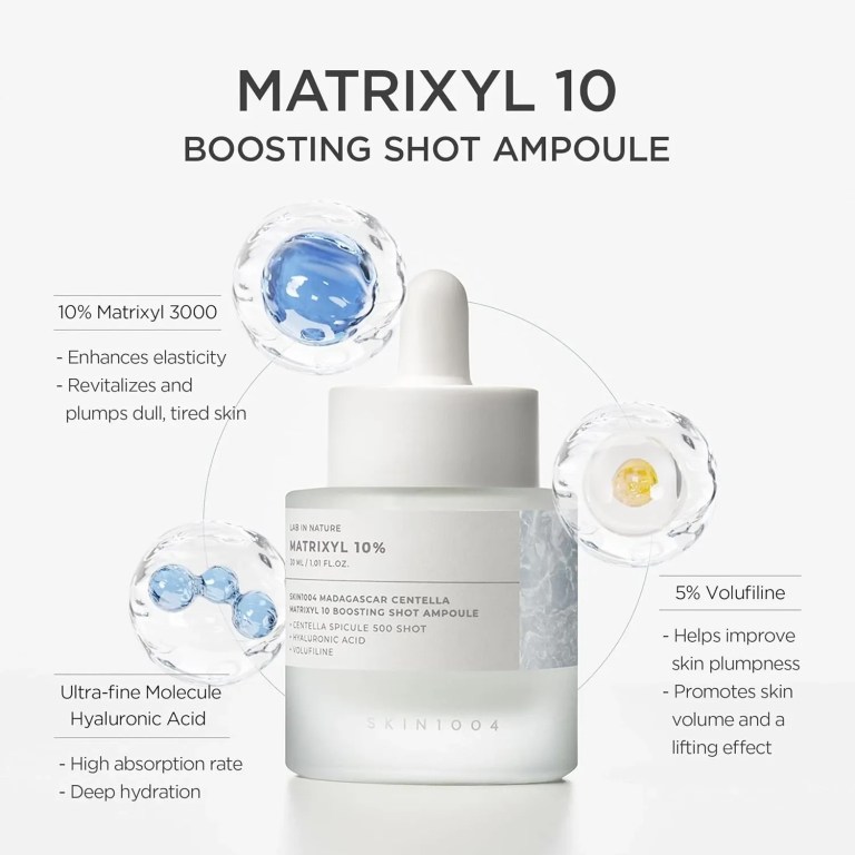 Matrixyl 10 boosting shot ampoule bottle