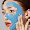 medicube zero pore blackhead mud mask 100g | au stock Woman applying blue facial mask skincare treatment