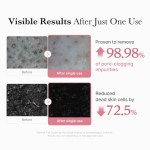 medicube pdrn pink niacinamide whip cleanser 120ml Skincare before and after results comparison close-up