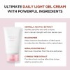 skin1004 madagascar centella poremizing light gel cream 2.53 fl.oz (75ml) Centella daily light gel cream tube display