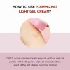 skin1004 madagascar centella poremizing light gel cream 2.53 fl.oz (75ml) Gel cream droplet on fingertip close-up