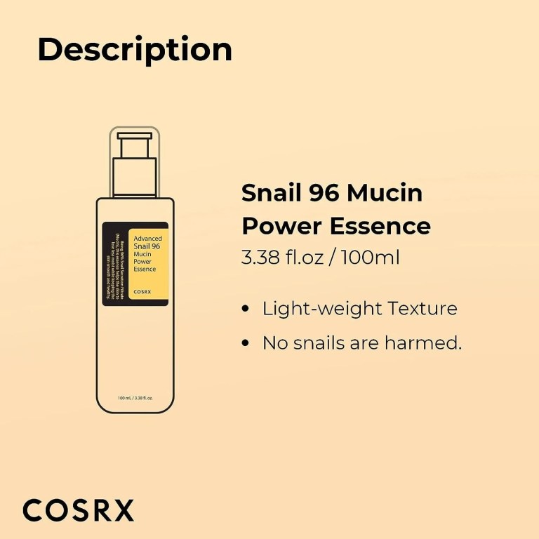 COSRX Snail 96 Mucin Power Essence bottle