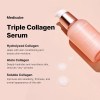 medicube triple collagen serum 4.0 55ml Medicube Triple Collagen Serum bottle on beige background