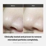 Before and after nose pore cleansing results
