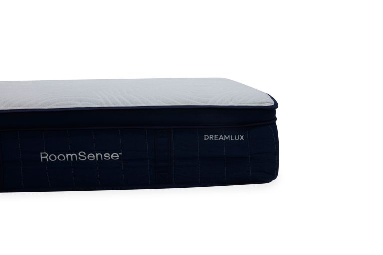 Dreamlux RoomSense mattress with quilted white top