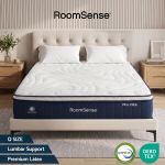 RoomSense Vellora latex mattress on modern bed