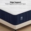 roomsense king single mattress, 26cm orthopedic firm mattress for back pain relief, pocket spring hybrid mattress king single size for home & rental Mattress with reinforced edge support design