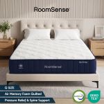 RoomSense memory foam mattress on modern bed