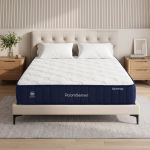 roomsense single mattress, 26cm orthopedic firm mattress for back pain relief, pocket spring hybrid mattress king size for home & rental RoomSense mattress on modern bedroom bed frame