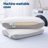 Dog bed with machine washable removable cover