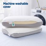 Dog bed with machine washable removable cover