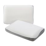 White and grey boat seat cushions
