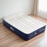 weisshorn air mattress double inflatable bed 46cm air bed weisshorn air mattress double inflatable bed 46cm air bed