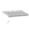 instahut retractable folding arm awning motorised sunshade 4.5mx3m grey white instahut retractable folding arm awning motorised sunshade 4.5mx3m grey white