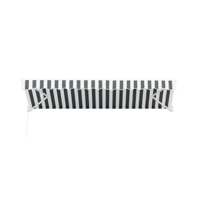 instahut retractable folding arm awning motorised sunshade 4.5mx3m grey white instahut retractable folding arm awning motorised sunshade 4.5mx3m grey white