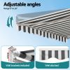 instahut retractable folding arm awning motorised sunshade 4.5mx3m grey white instahut retractable folding arm awning motorised sunshade 4.5mx3m grey white