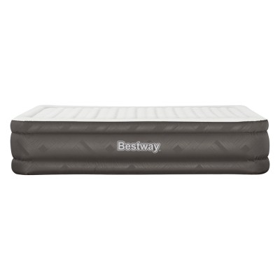 bestway air mattress queen inflatable bed 46cm airbed grey bestway air mattress queen inflatable bed 46cm airbed grey
