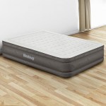 bestway air mattress queen inflatable bed 46cm airbed grey bestway air mattress queen inflatable bed 46cm airbed grey
