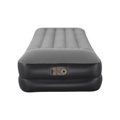 bestway air mattress single inflatable bed 46cm airbed black