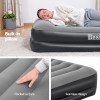 bestway air mattress single inflatable bed 46cm airbed black