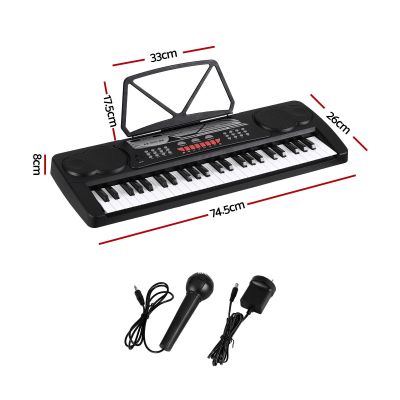 alpha 49 key electronic keyboard portable digital piano musical instrument black alpha 49 key electronic keyboard portable digital piano musical instrument black