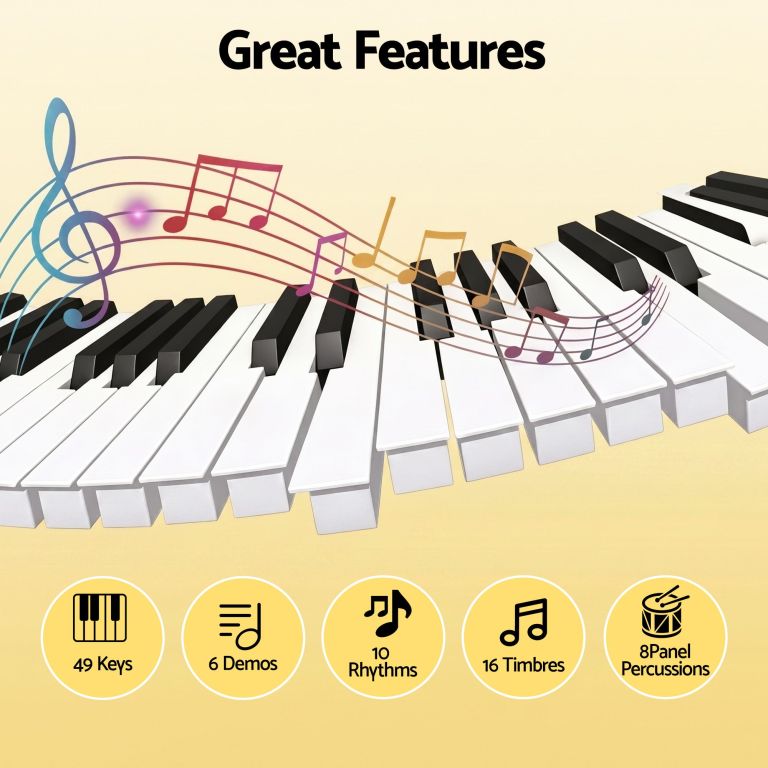 alpha 49 key electronic keyboard portable digital piano musical instrument black alpha 49 key electronic keyboard portable digital piano musical instrument black