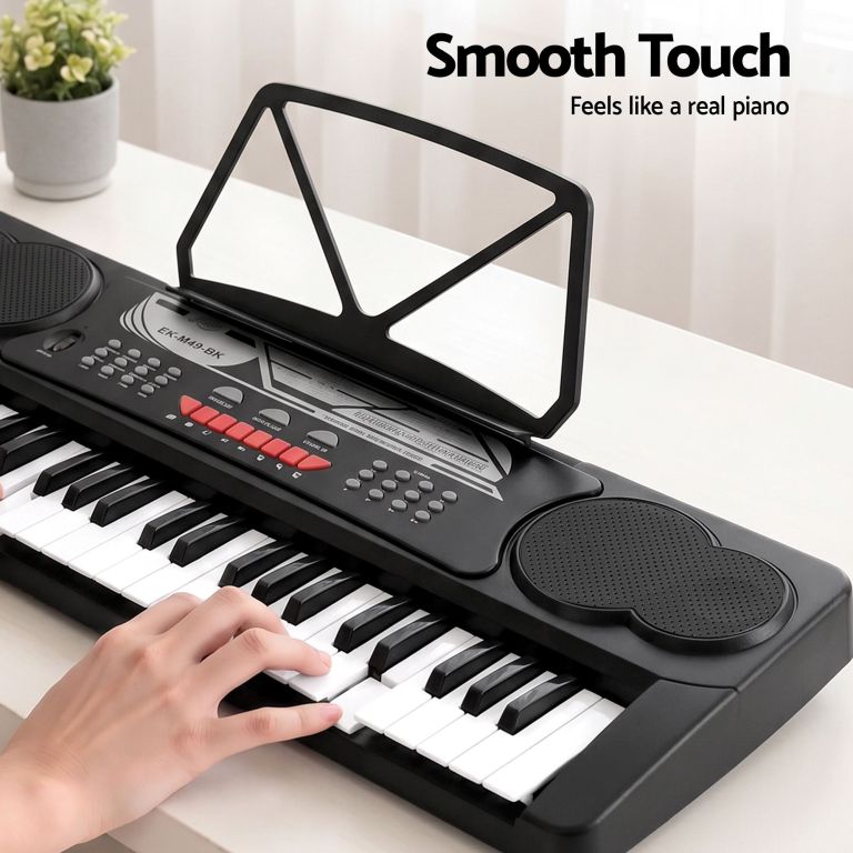 alpha 49 key electronic keyboard portable digital piano musical instrument black alpha 49 key electronic keyboard portable digital piano musical instrument black