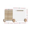 keezi kids toy box container children chest storage clothes organiser wheels keezi kids toy box container children chest storage clothes organiser wheels