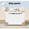 keezi kids toy box container children chest storage clothes organiser wheels keezi kids toy box container children chest storage clothes organiser wheels
