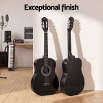 alpha 38 inch acoustic guitar full size classical cutaway nylon string black alpha 38 inch acoustic guitar full size classical cutaway nylon string black