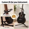 alpha iron adjustable guitar stand folding instrument holder acoustic bass rack black alpha iron adjustable guitar stand folding instrument holder acoustic bass rack black