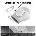 livemor hand massager with heat and compression for arthritis carpal tunnel | large hand chamber fits left or right hand, with 5 compression levels, 3 modes, and 3 heat levels, gift for women men livemor hand massager with heat and compression for arthritis carpal tunnel | large hand chamber fits left or right hand, with 5 compression levels, 3 modes, and 3 heat levels, gift for women men