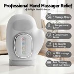 livemor hand massager with heat and compression for arthritis carpal tunnel | large hand chamber fits left or right hand, with 5 compression levels, 3 modes, and 3 heat levels, gift for women men livemor hand massager with heat and compression for arthritis carpal tunnel | large hand chamber fits left or right hand, with 5 compression levels, 3 modes, and 3 heat levels, gift for women men