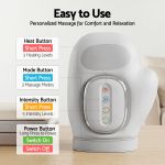 livemor hand massager with heat and compression for arthritis carpal tunnel | large hand chamber fits left or right hand, with 5 compression levels, 3 modes, and 3 heat levels, gift for women men livemor hand massager with heat and compression for arthritis carpal tunnel | large hand chamber fits left or right hand, with 5 compression levels, 3 modes, and 3 heat levels, gift for women men