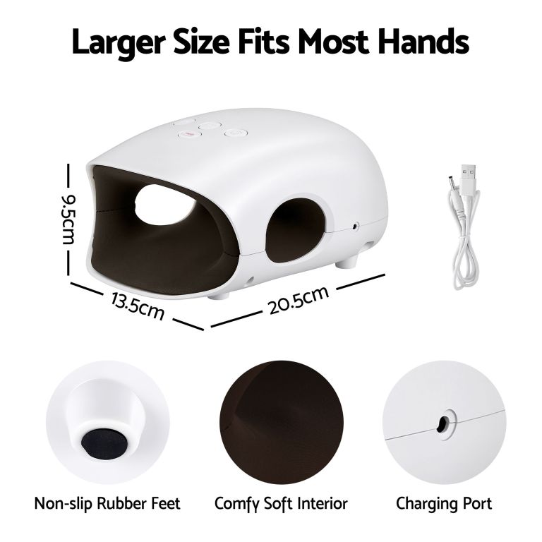 livemor hand massager with heat and compression cordless 3 modes 3 temperatures livemor hand massager with heat and compression cordless 3 modes 3 temperatures